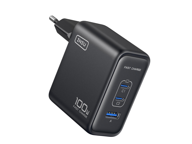 INIU Leopard Charger 100W 2 x USB-C, USB-A faltbar