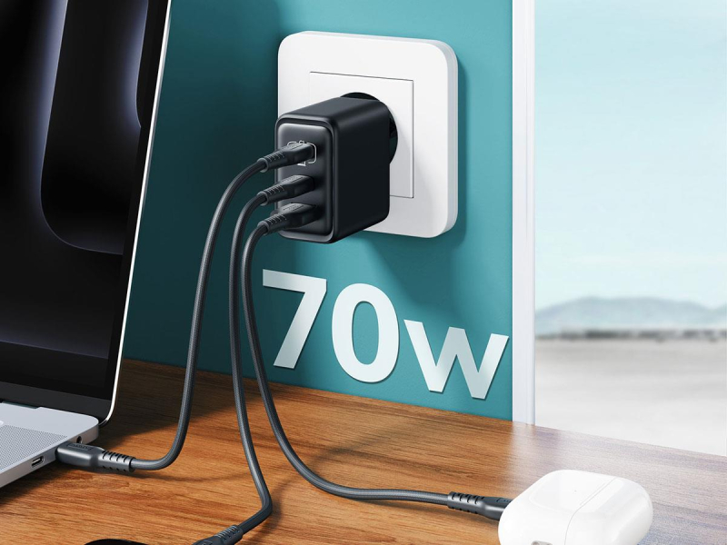 INIU Leopard Charger 70W 2 x USB-C, USB-A faltbar