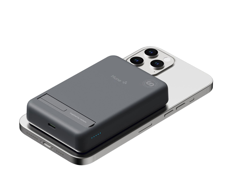 Hune Powerbank 10,000 mAh MagSafe USB-C Rock Grey