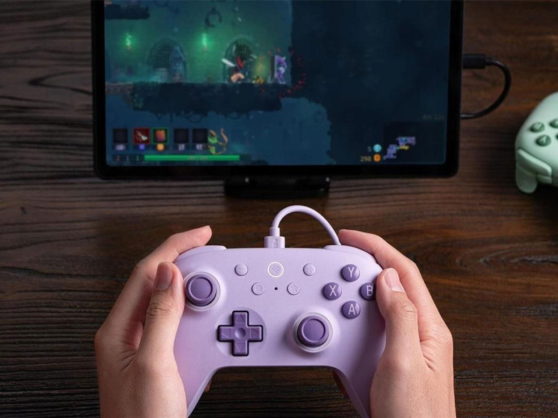 8BitDo Ultimate 2C Wired Pad Purple