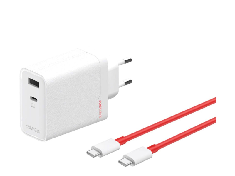 OnePlus SUPERVOOC 120W Dual Ports GaN Netzteil-Set