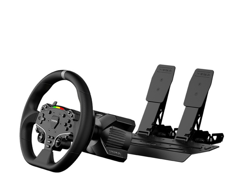 Moza Baza R3 + Lenkrad + Pedale SRP-Lite + Klemmen RS074 (PC)