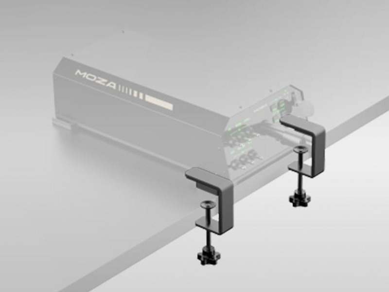 Moza Klemmen für den Schreibtisch für die Basis AY210 Racing AS013
