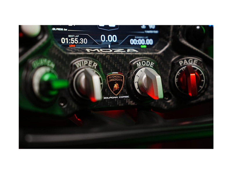 Moza Lenkrad für Gaming Racing Lamborghini Essenza SCV12 RS070