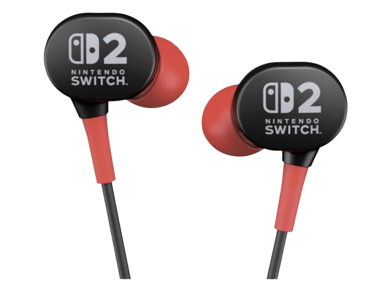 PowerA Lizenzierte Kabel-Ohrenstöpsel für Switch 2