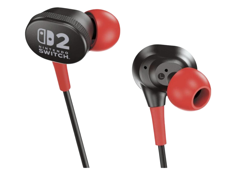 PowerA Lizenzierte Kabel-Ohrenstöpsel für Switch 2