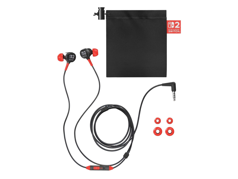 PowerA Lizenzierte Kabel-Ohrenstöpsel für Switch 2