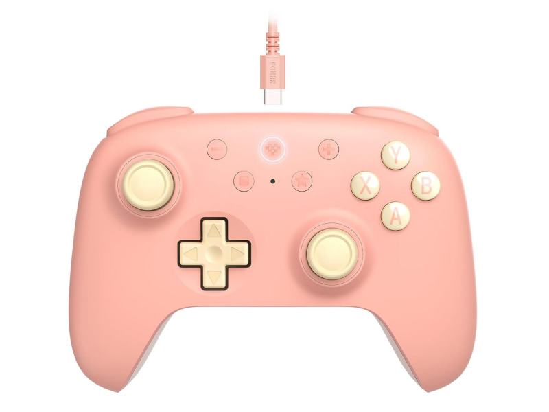 8BitDo Ultimate 2C Wired Pad Peach