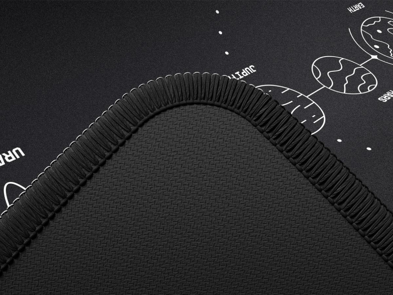 Dark Project Gaming Mousepad Terra Nova Black XL