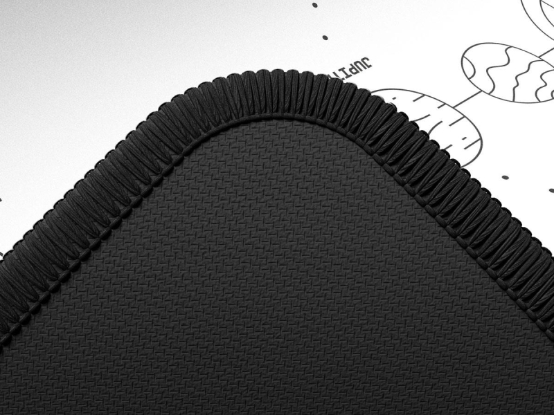 Dark Project Gaming Mousepad Terra Nova White XL