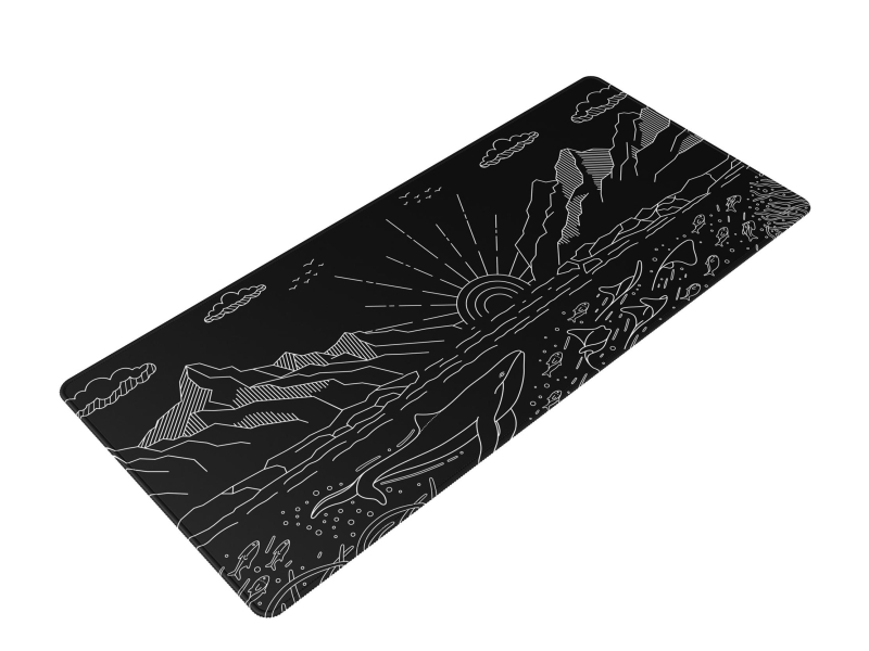 Dark Project Gaming Mousepad Terra Nostra Black XL