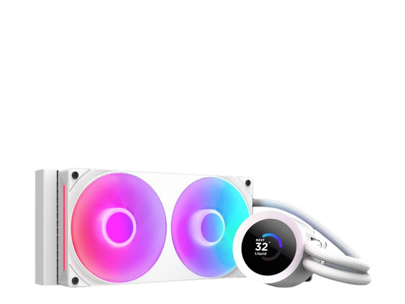 NZXT Kraken Plus 240 RGB Weiß 2x120mm