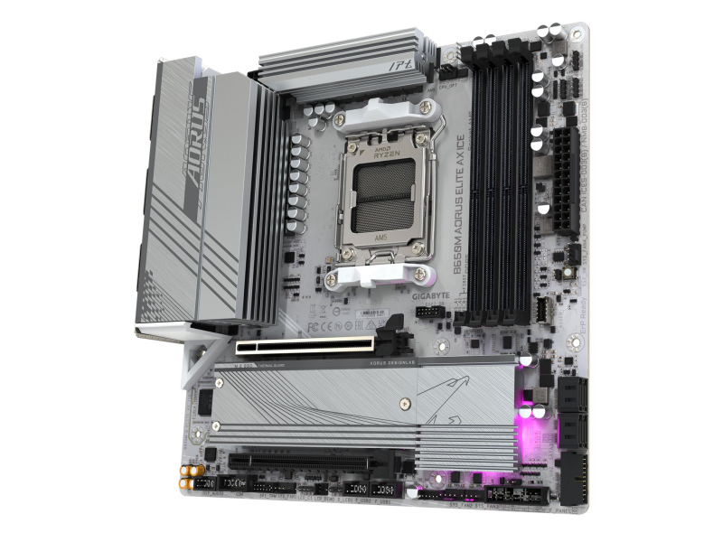 Gigabyte B650M AORUS ELITE AX ICE
