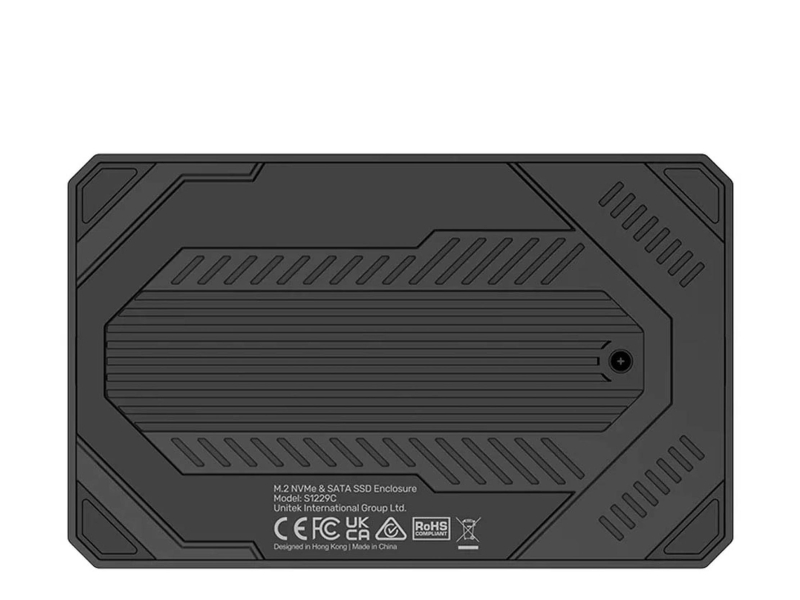 Unitek Gehäuse für SSD M.2 NVMe und SATA 10Gbps USB