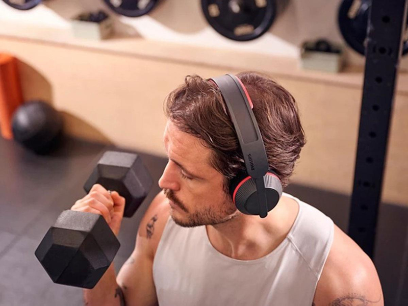 Philips TAA6219 Schwarz-rot