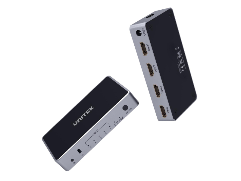 Unitek HDMI-Umschalter 1.4b 5 IN-1 OUT 4K