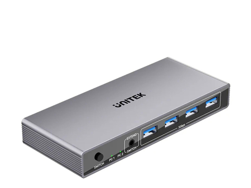 Unitek KVM-Switch 8K@60Hz USB 3.0 5Gbps DP