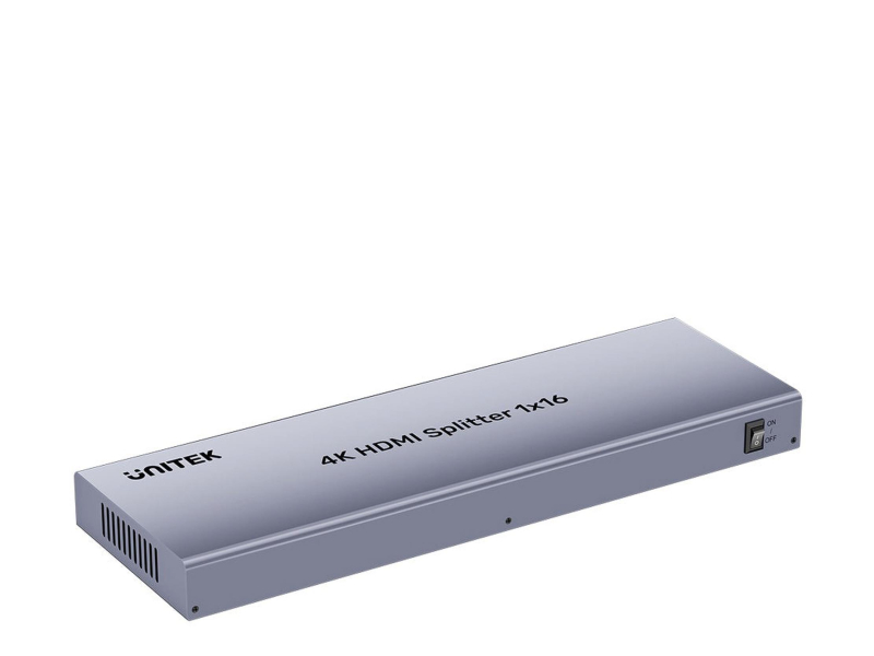 Unitek HDMI-Verteiler 4K 1 Eingang, 16 Ausgänge 4K@30Hz
