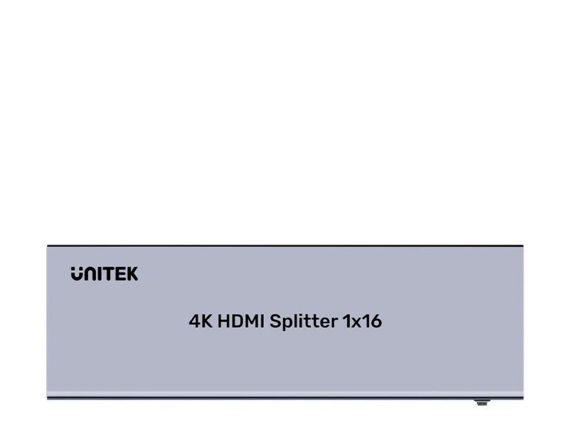 Unitek HDMI-Verteiler 4K 1 Eingang, 16 Ausgänge 4K@30Hz