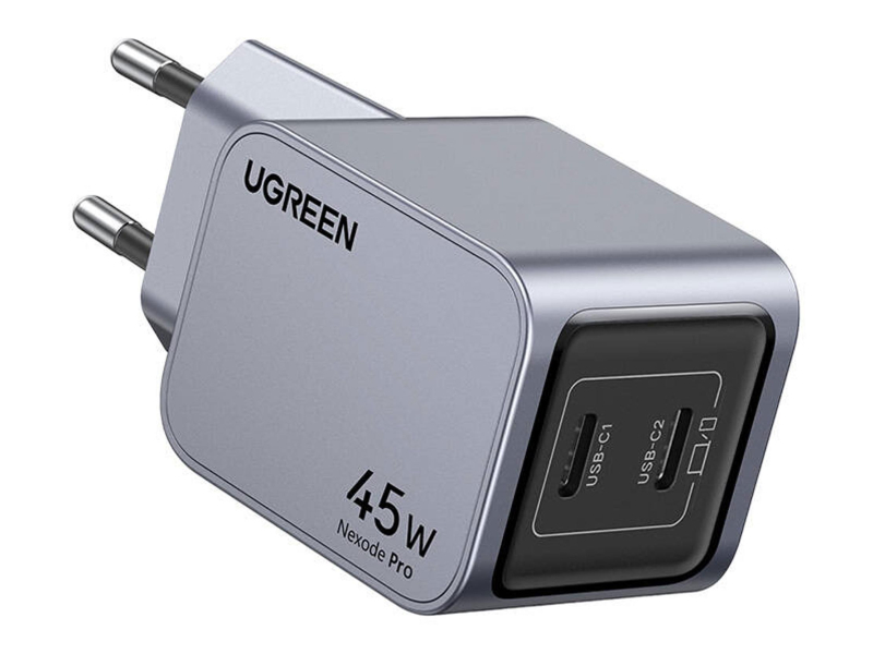 UGREEN Ładowarka sieciowa Nexode Pro 45W 2x USB-C szara