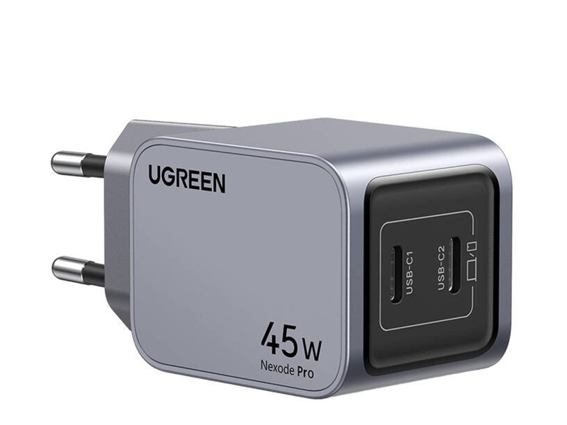 UGREEN Ładowarka sieciowa Nexode Pro 45W 2x USB-C szara