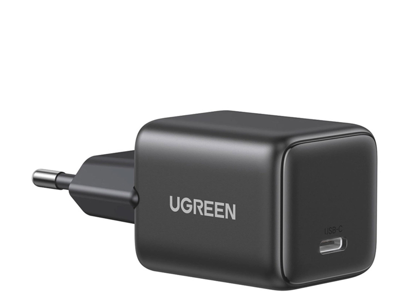 UGREEN Netzladegerät X512 20W GaN 1× USB-C – grau, kompakte GaN-Technologie