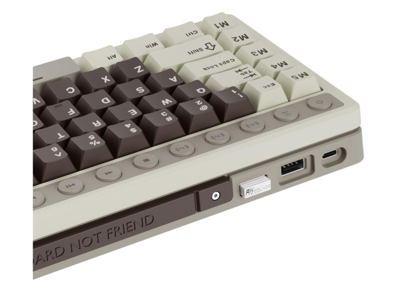 Royal Kludge RK M70 Mocha Grey Cream switch