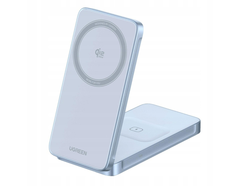 UGREEN Induktive Ladestation 2in1 W756 MagFlowQi2 25W grau
