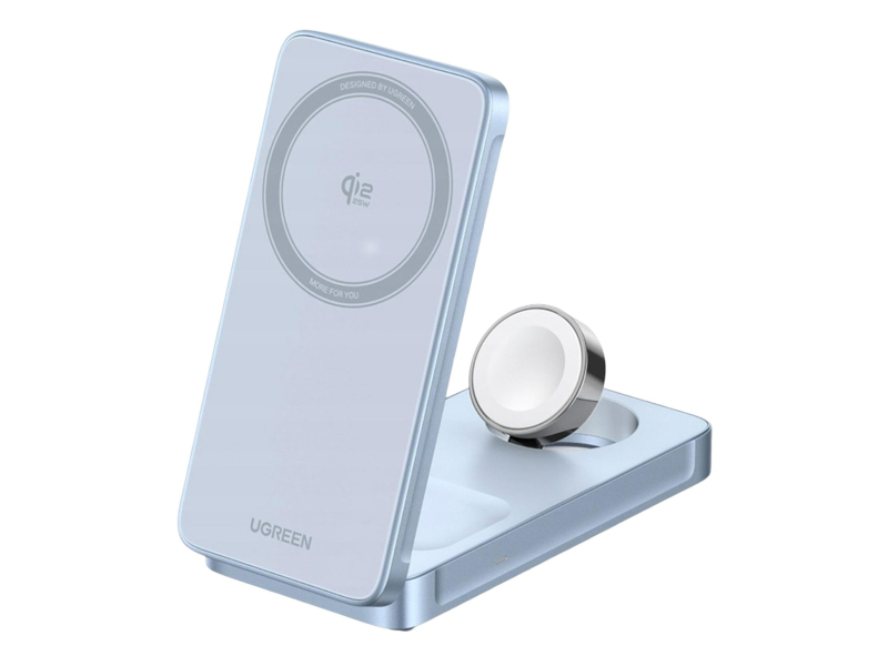 UGREEN Qi-Ladegerät 3-in-1 W757 MagFlowQi2 25W grau
