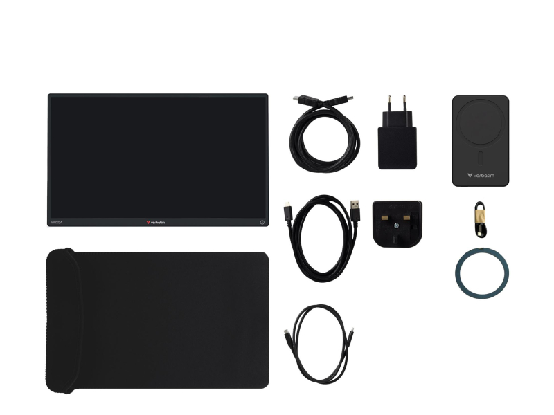 Verbatim 14 FHD Touch Monitor LIGHT + Power Bank