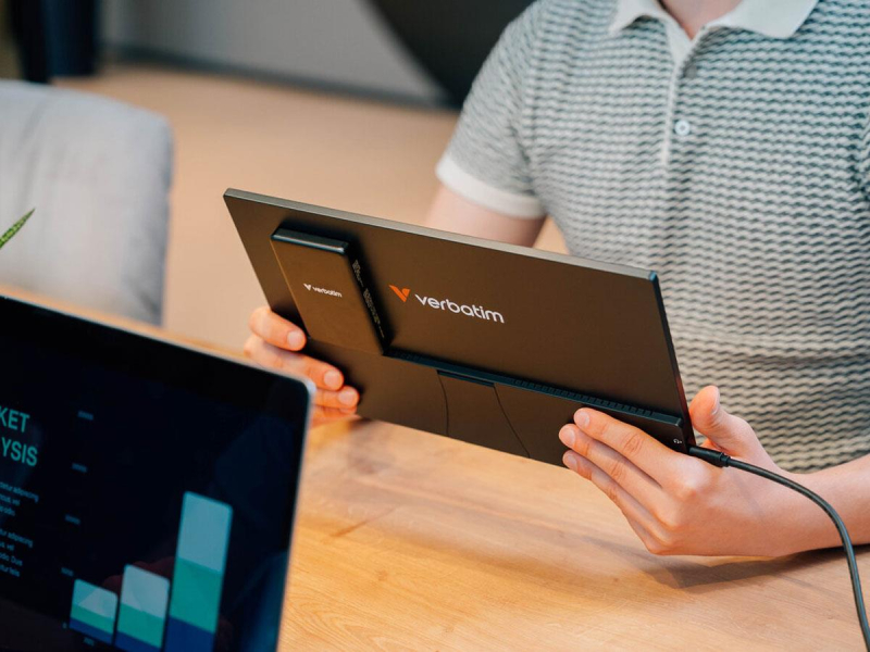 Verbatim 14 FHD Touch Monitor LIGHT + Power Bank
