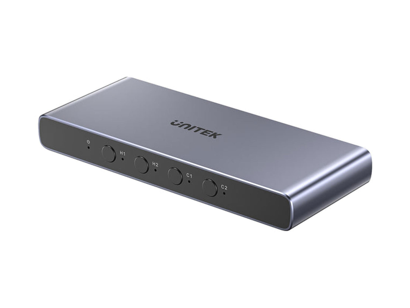 Unitek 4K HDMI/USB-C Switch 4 Ausgänge und 1 Eingang
