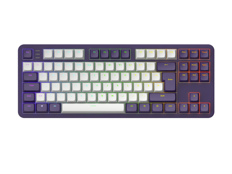 Dark Project ALU87A Violet ISO DE Mehrsprachige Unterstützung