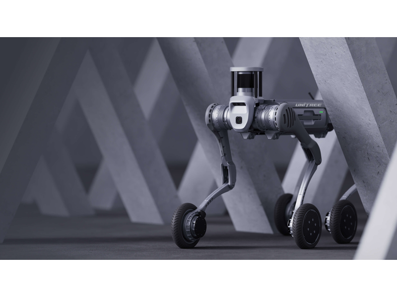 Unitree B2-W mit LiDAR 3D