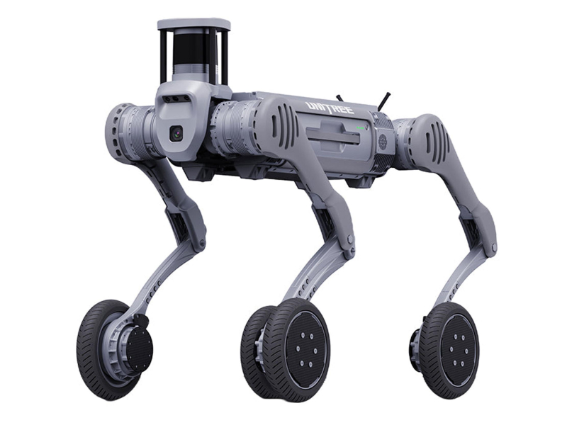 Unitree B2-W mit LiDAR 3D