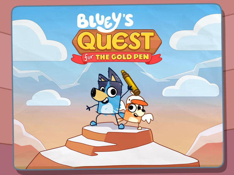 Switch Bluey's Quests for the Gold Pen