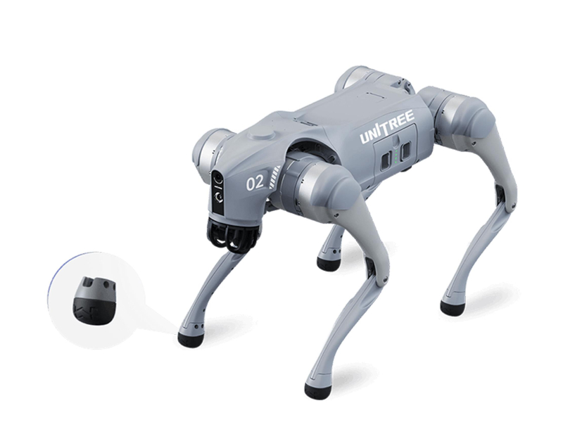 Unitree Austausch-Endstück (1 Paar, links/rechts) für Go2