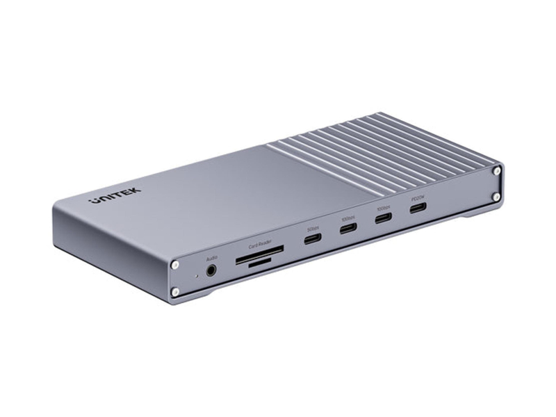 Unitek Dreifach USB4 40Gb/s Dockingstation, 120W Netzteil