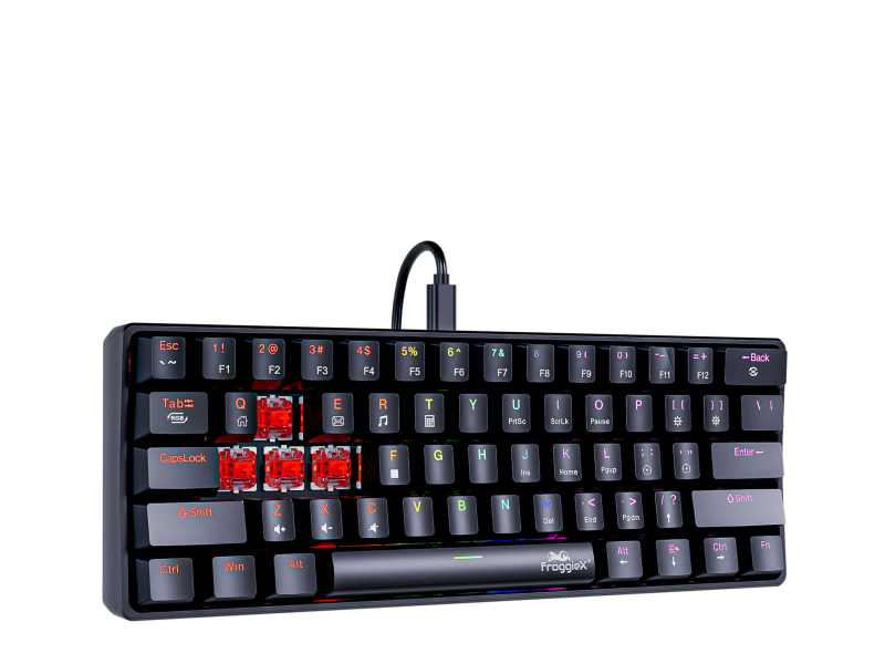 FroggieX Raven Strike FX-PC-K2-B RGB Schwarz
