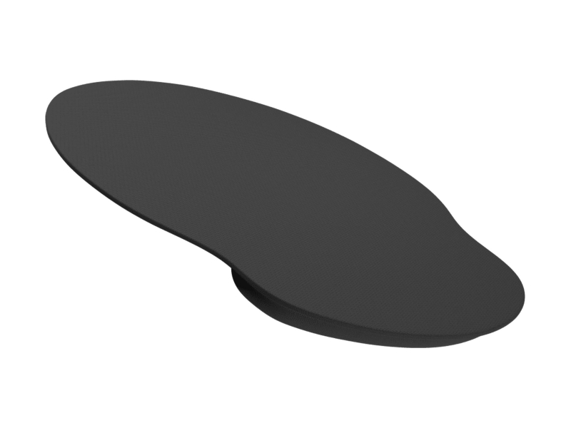 Natec POD MAUS UND HANDGELENKSTÜTZE CHIPMUNK ERGONOMISCH SCHWARZ