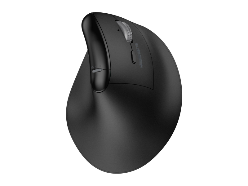 Silver Monkey Kabellose optische Maus Ergonomic Plus