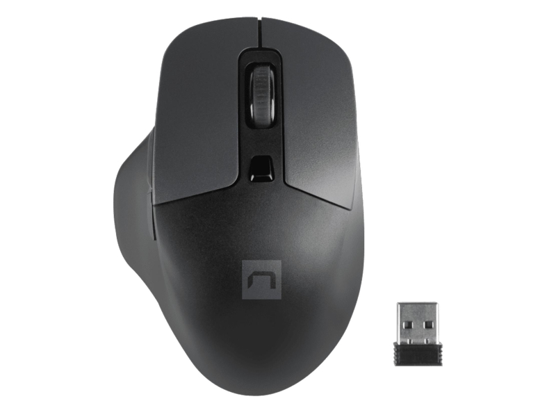 Natec BLACKBIRD 2 Kabellose Maus 1600DPI Schwarz