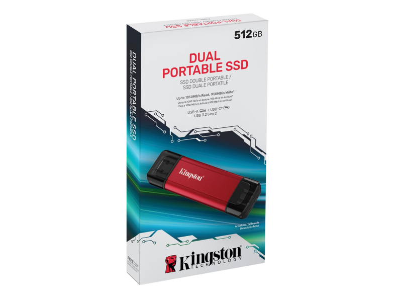Kingston 512GB DualPortable