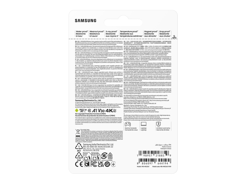 Samsung 256GB P9 microSDXC 880MB/s