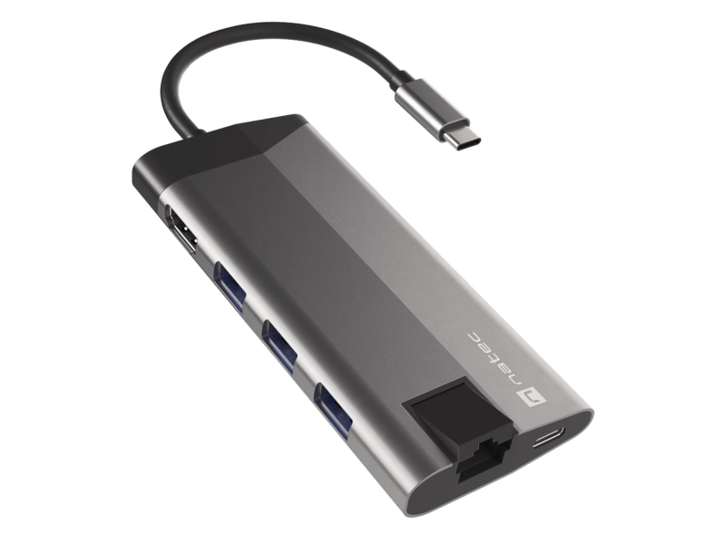 Natec FOWLER PLUS USB-C 8W1 HUB