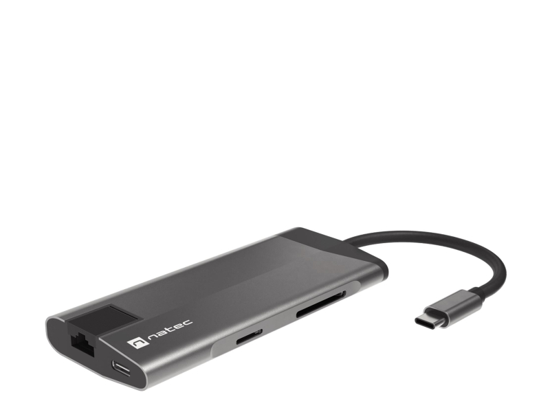 Natec FOWLER PLUS USB-C 8W1 HUB