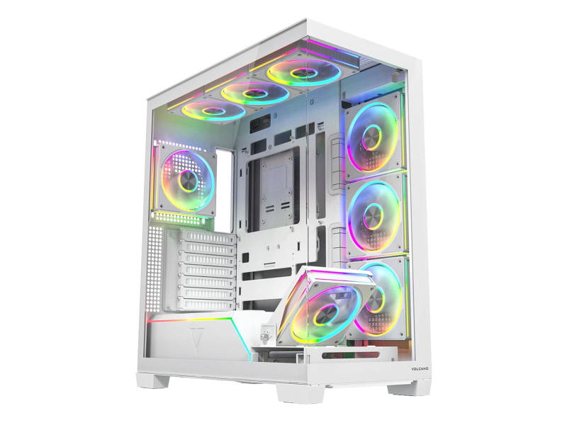 MODECOM Volcano Stellar Plus ARGB Midi 8F Weiß