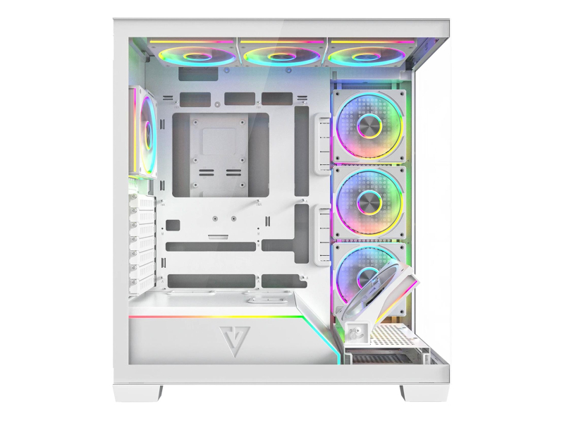 MODECOM Volcano Stellar Plus ARGB Midi 8F Weiß