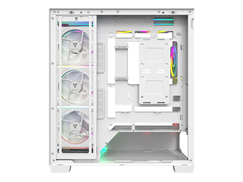 MODECOM Volcano Stellar Plus ARGB Midi 8F Weiß