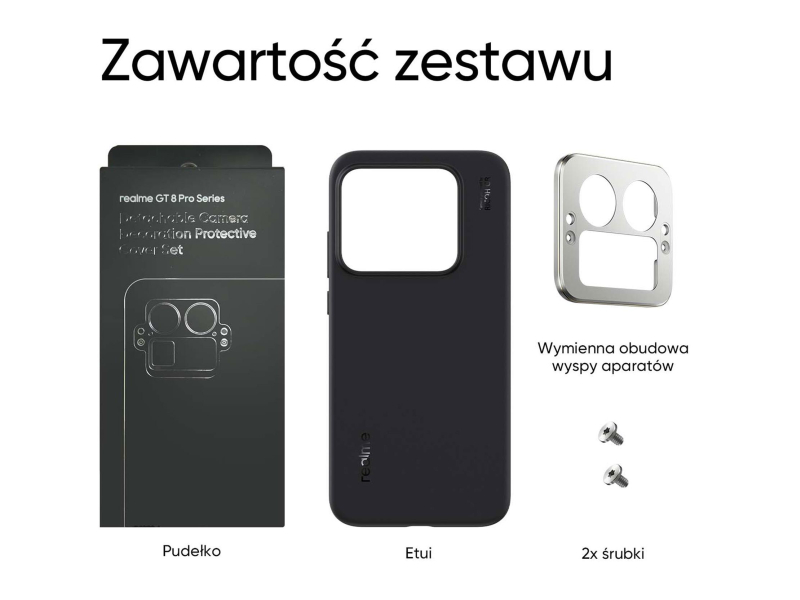 realme Kamera Dekorationsschutzset GT 8 PRO Diary White